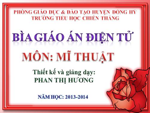 Bài 2:Giới thiệu họa sĩ TRẦN TUẤN VINH