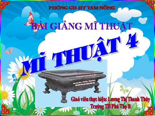 Bài 32. Tạo dáng và trang trí chậu cảnh