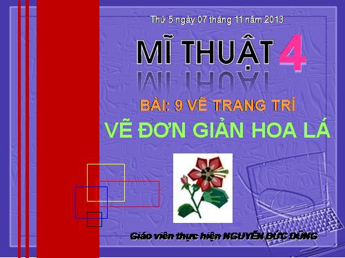 Bài 9. Vẽ đơn giản hoa, lá