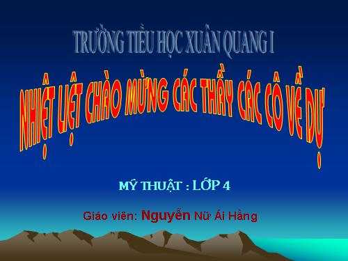 Bài 7. Đề tài Phong cảnh quê hương