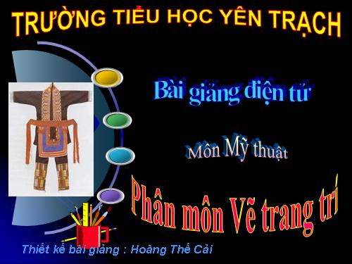 Bài 13. Trang trí đường diềm