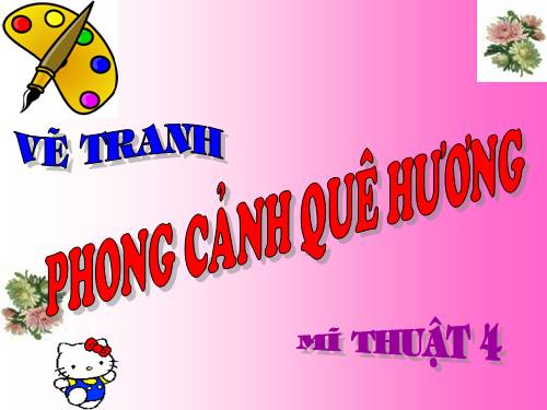 Bài 7. Đề tài Phong cảnh quê hương