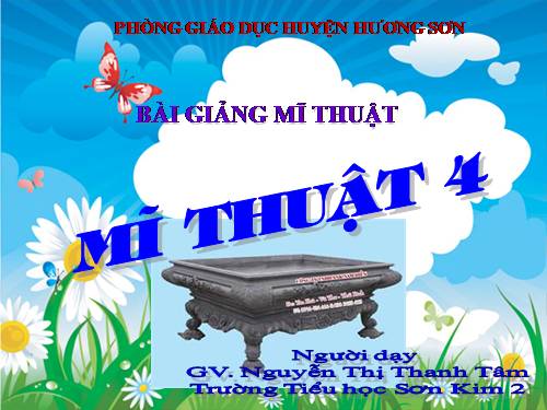 Bài 32. Tạo dáng và trang trí chậu cảnh