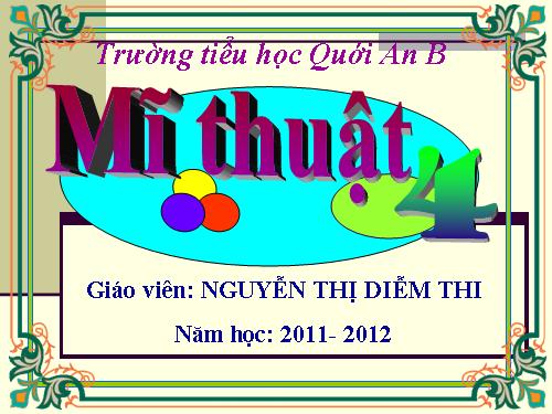 Bài 21. Trang trí hình tròn