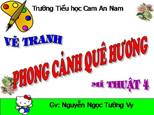 Bài 7. Đề tài Phong cảnh quê hương