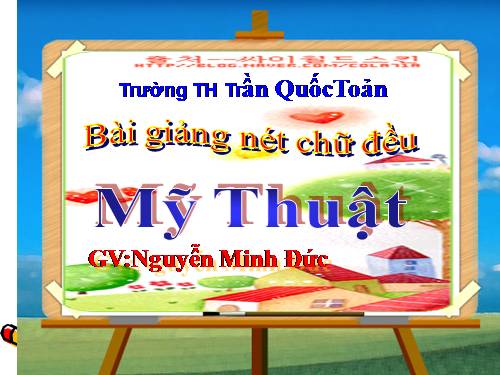 Bài 24. Tìm hiểu vẽ kiểu chữ nét đều