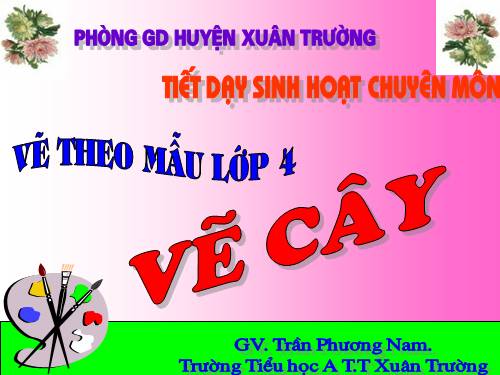 Bài 27. Vẽ cây