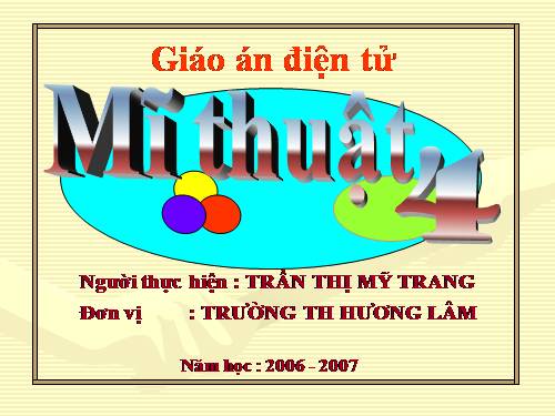 Bài 21. Trang trí hình tròn