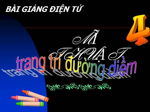 Bài 13. Trang trí đường diềm