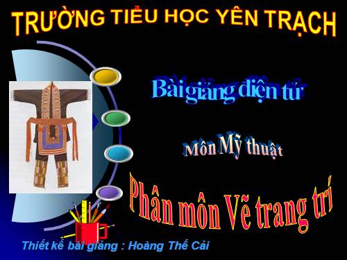 Bài 13. Trang trí đường diềm