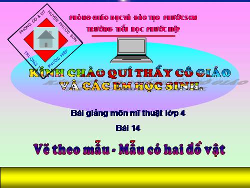 Bài 14. Mẫu có hai đồ vật