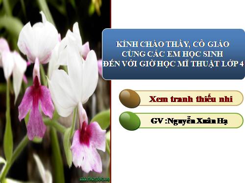 Bài 26. Xem tranh của thiếu nhi