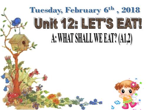 Unit 12. Let s eat