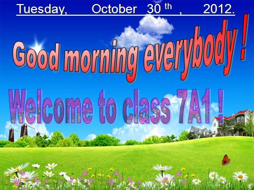 Unit 1. Back to school