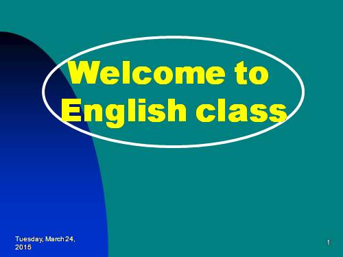 Unit 1. Back to school