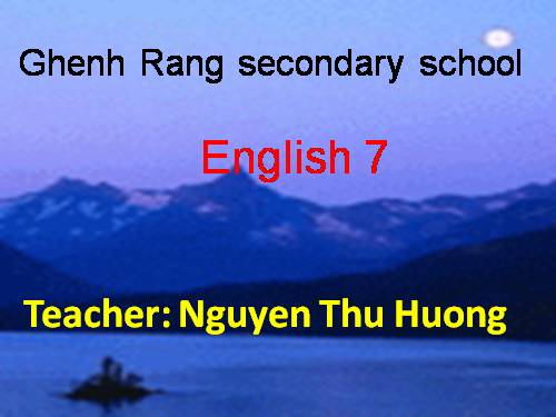 Unit 6. After school