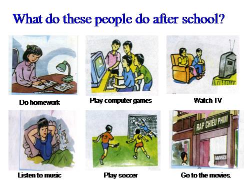 Unit 6. After school