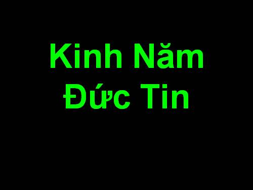 Kinh Năm Đức Tin