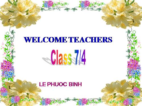 Ôn thi học kỳ 1 Anh 7