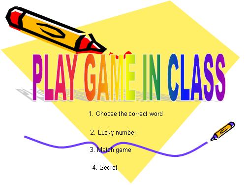 game english