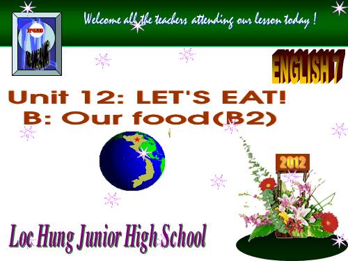 Unit 12. Let s eat