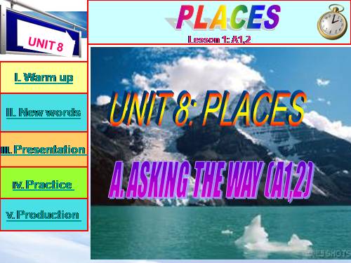 Unit 8. Places