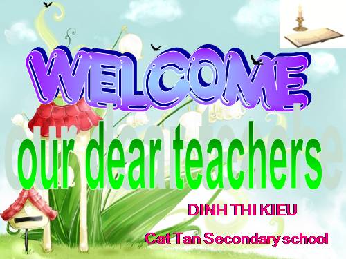 Unit 4. At school
