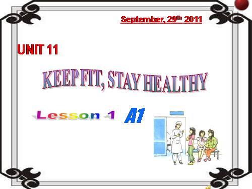 Unit 11. Keep fit, stay healthy