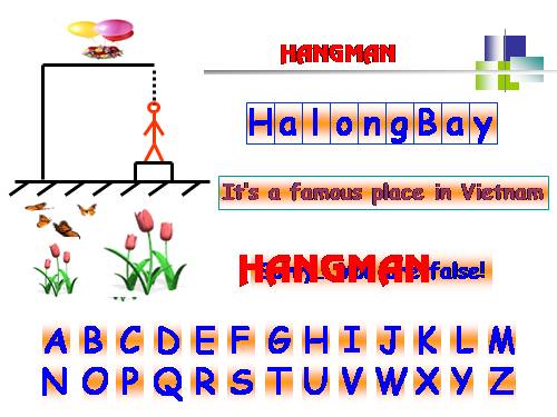 Tro choi HANGMAN