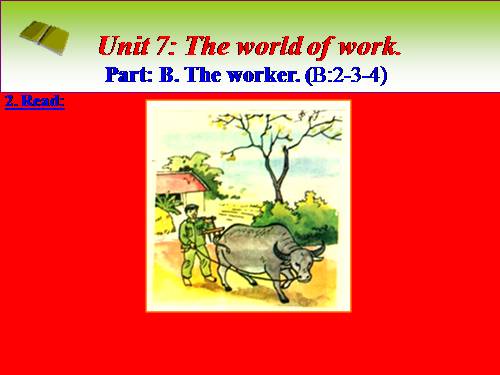 Unit 7. The world of work