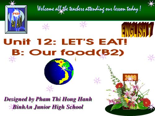 Unit 12. Let s eat