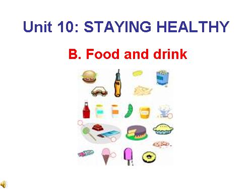 Unit 10. Health and hygiene