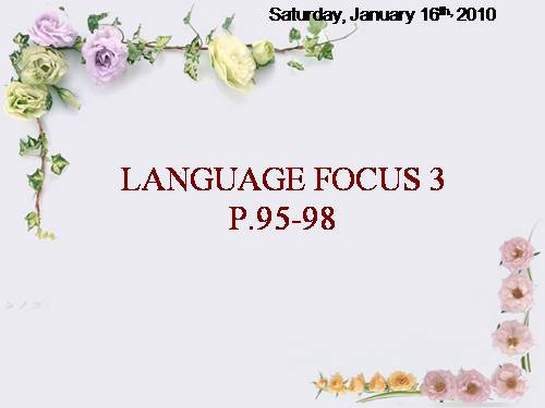 English 7 language focus 3