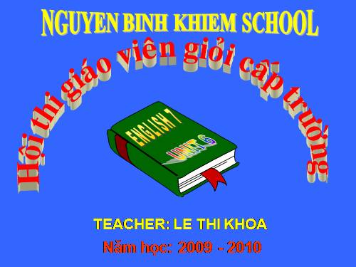Unit 6. After school