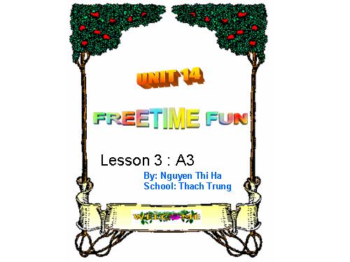 Unit 14. Freetime fun