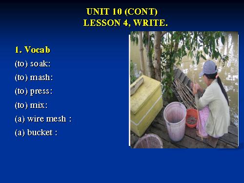 Unit 10. Health and hygiene