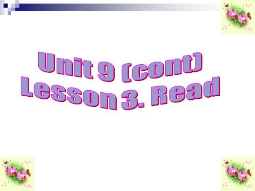 ANH 9 Lesson 4 unit 9  lop 9  Read