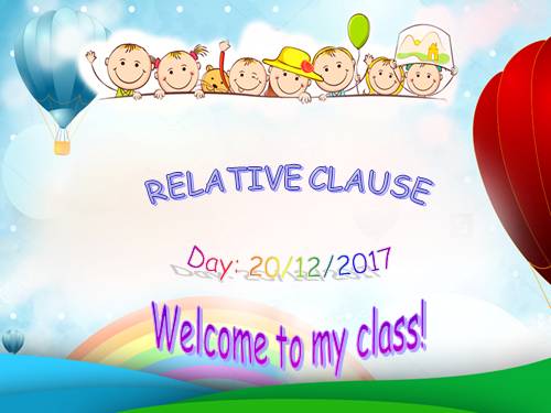 Relative Clause