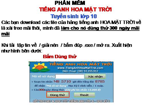 Tuyển sinh lớp 10