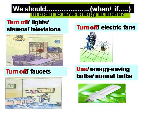 Unit 7. Saving energy