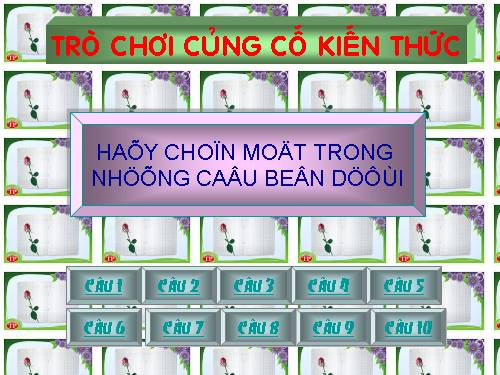 Trò chơi về mệnh đề