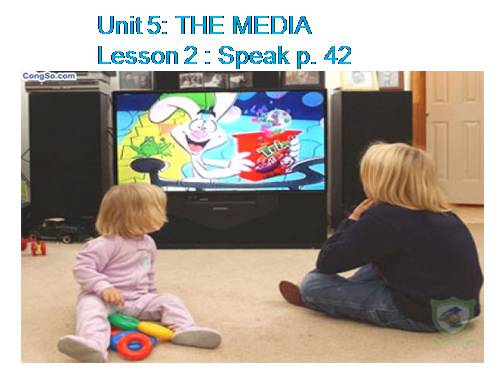 Unit 5. The media