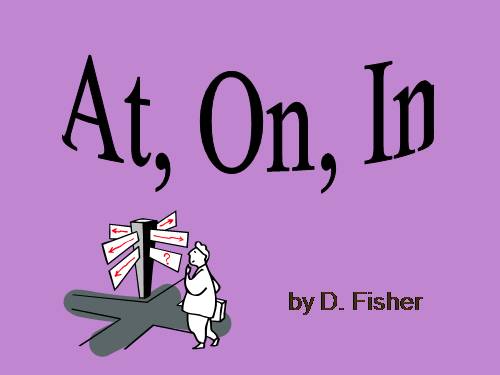 in - on