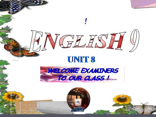Unit 8. Celebrations