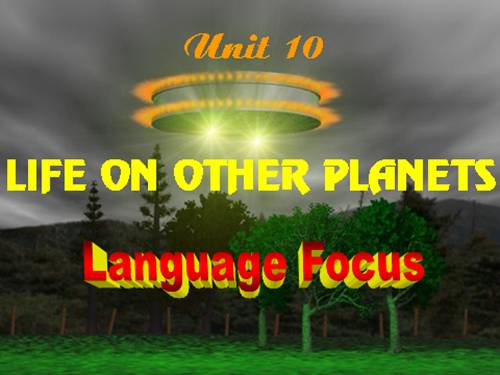 Unit 10. Life on other planets