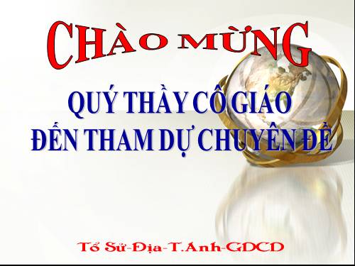 chuyên đề tổ xã hội