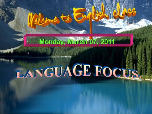 E.9_UNIT 8_LANGUAGE FOCUS