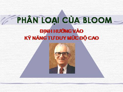 Phan loai tu duy cua Bloom