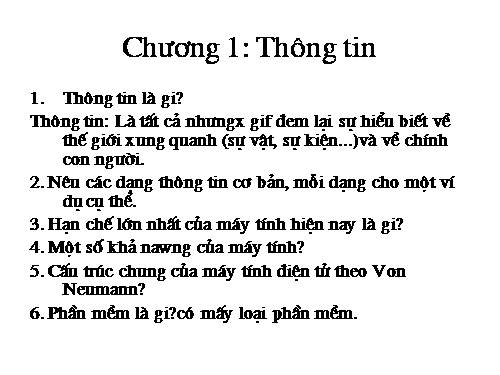 on tap hoc ky 1 tin 6