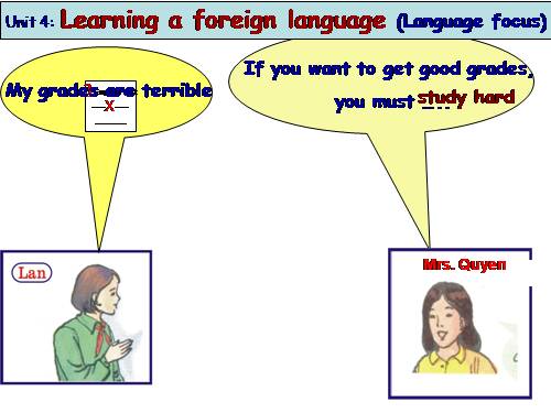 Unit 4. Learning a foreign language